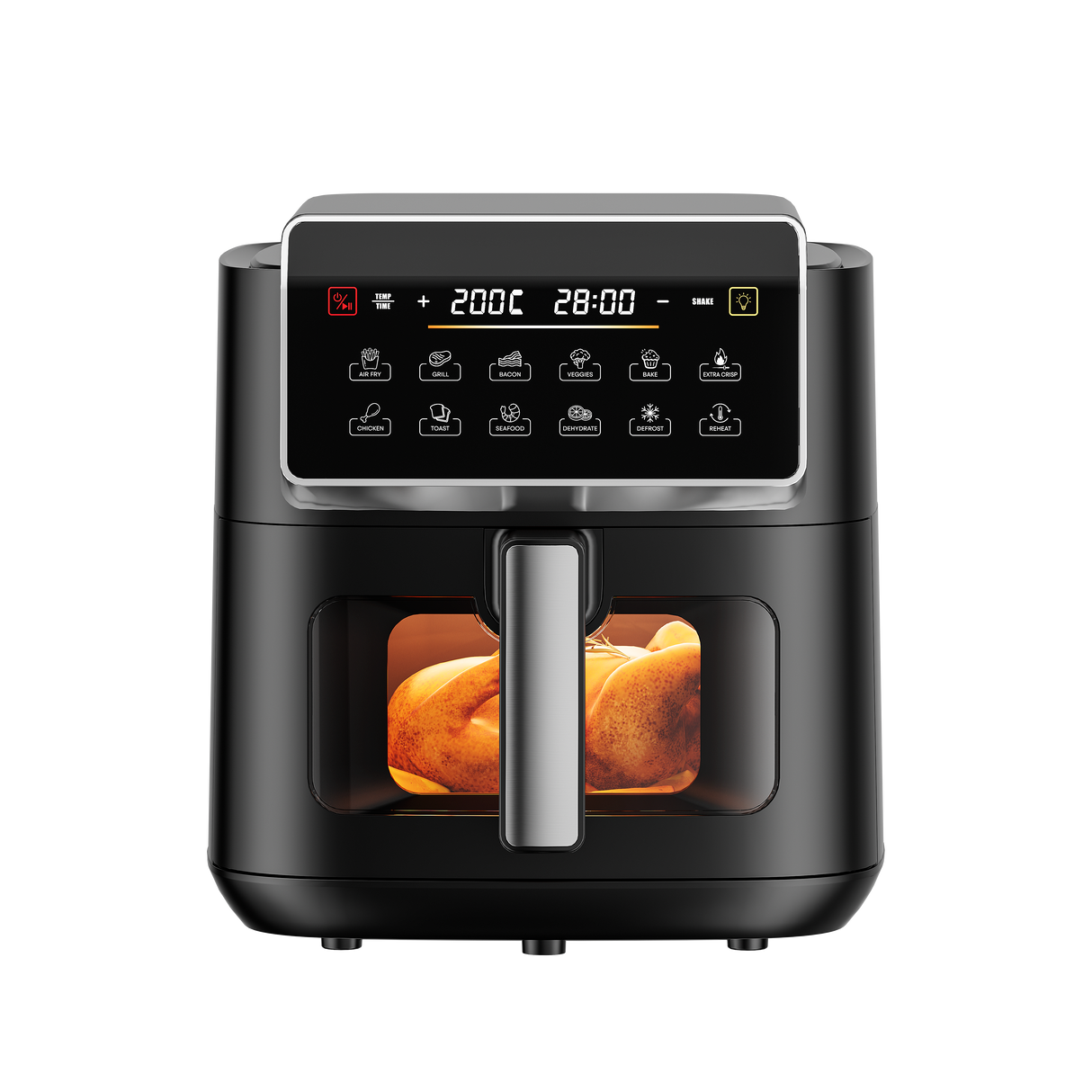 kokolia 7.5qt air fryer with window